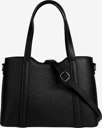 Cluty Handbag in Black: front