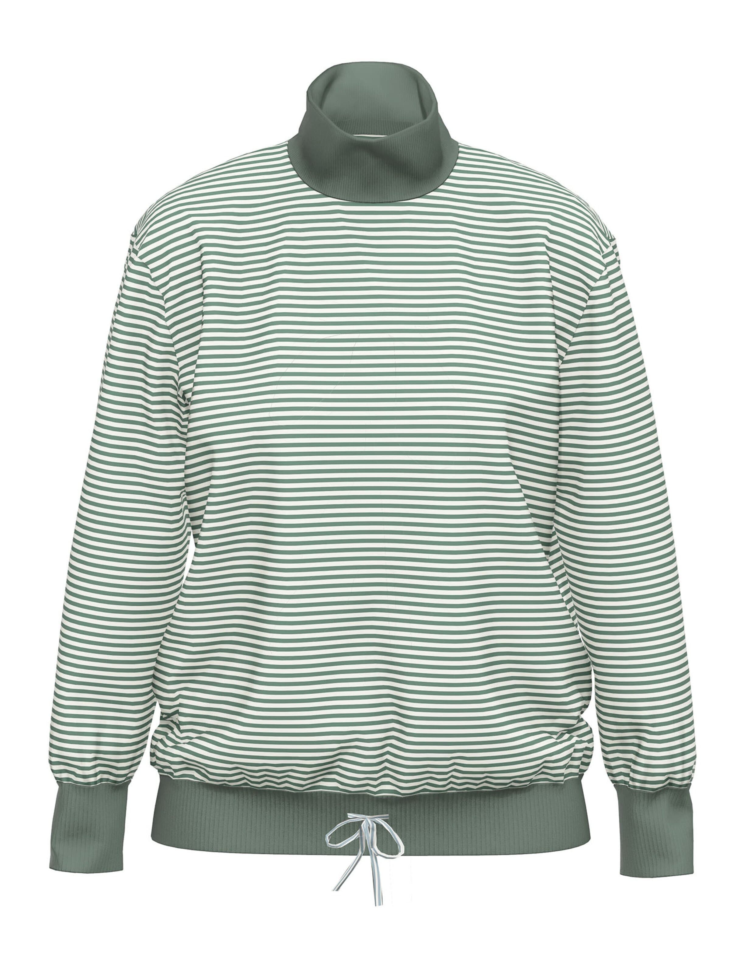 Ammann Pajama Shirt 'Women Nightwear' in Green: front