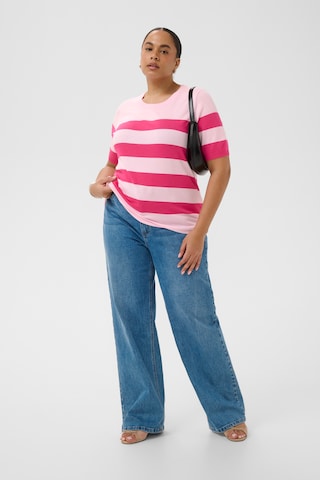 KAFFE CURVE - Pullover 'KClizzy' em rosa