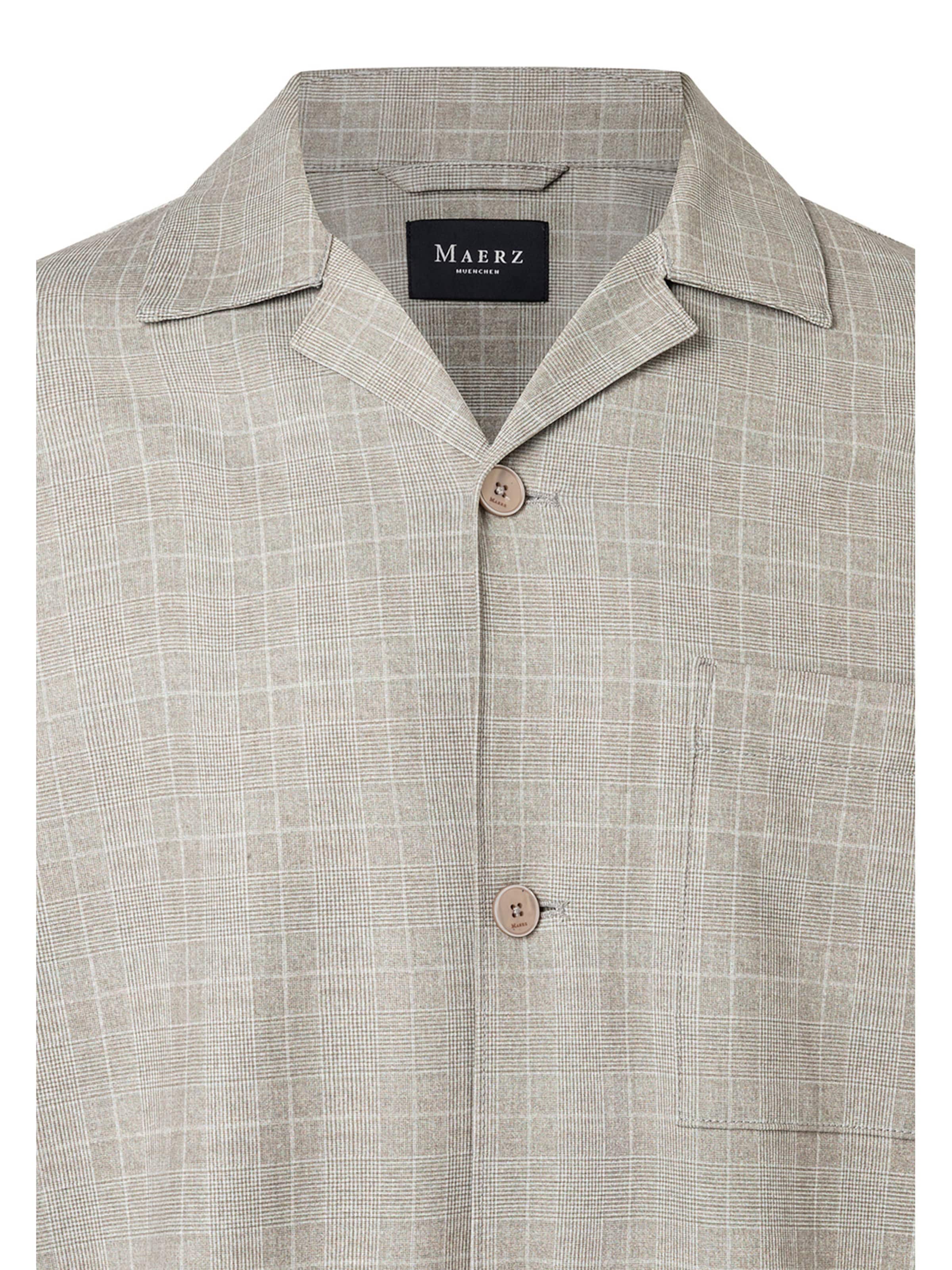 Coupe regular Chemise MAERZ Muenchen en beige