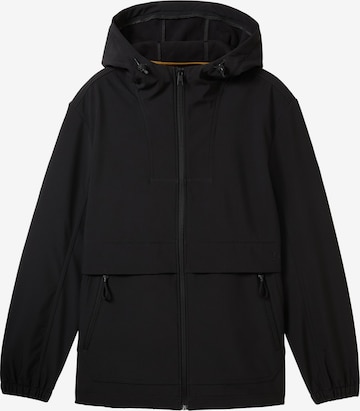 TOM TAILOR DENIM Jacke in Schwarz: Vorderseite