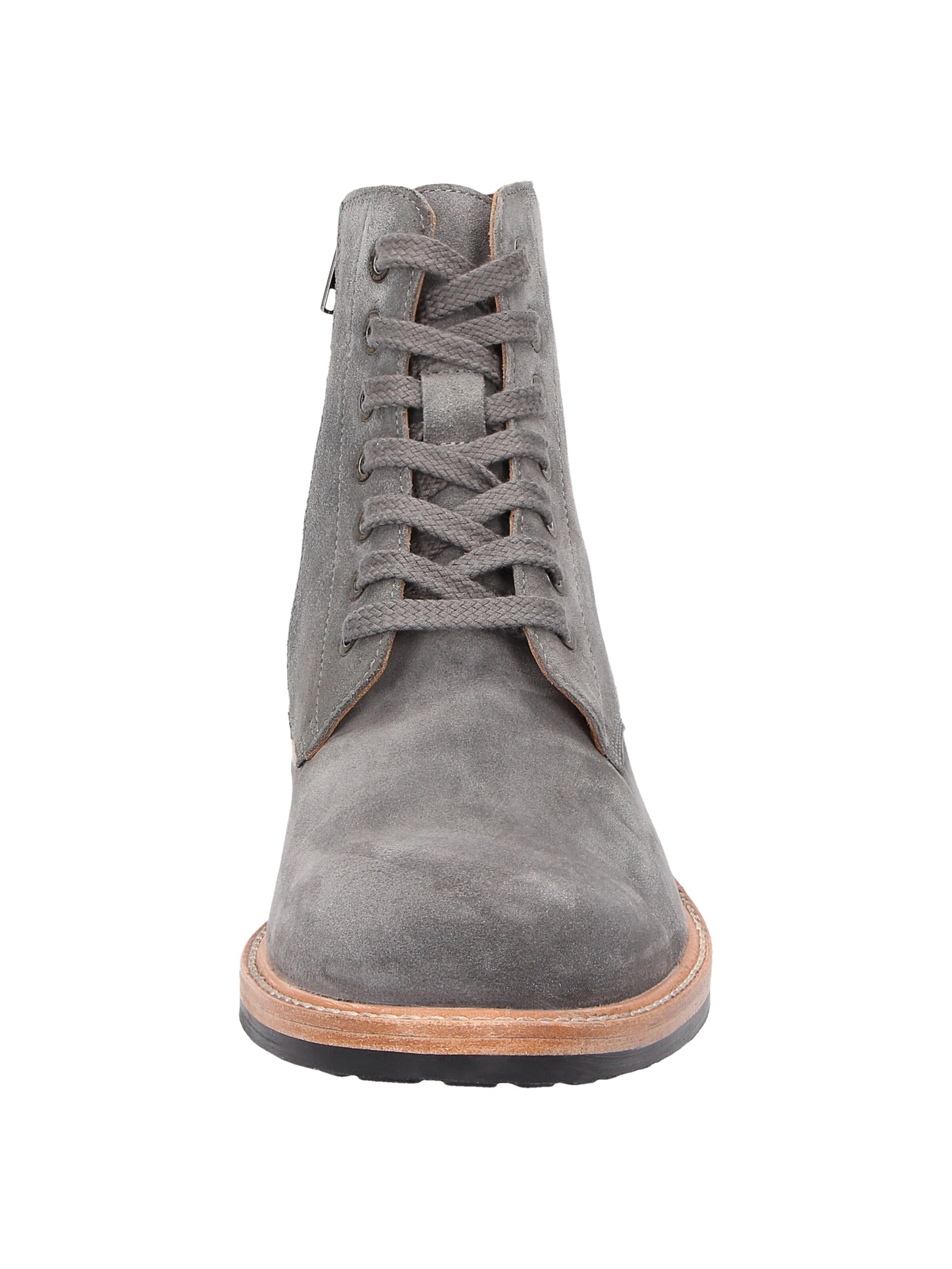 SIOUX Lace-up boots in Grey
