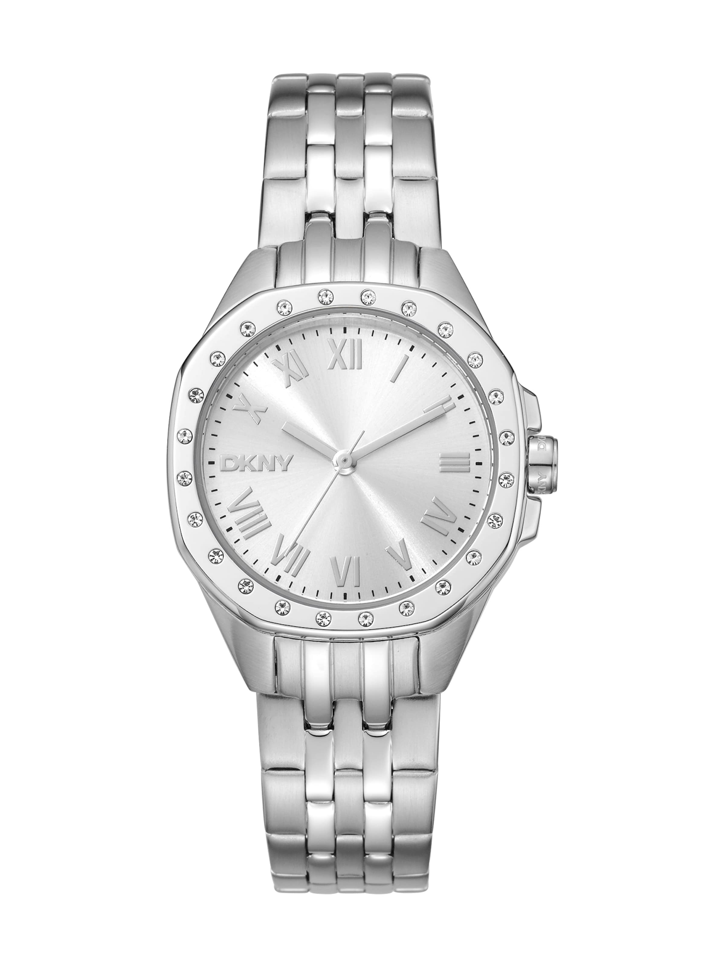 DKNY Quarzuhr 'Brooklyn Mini' in silber, Produktansicht