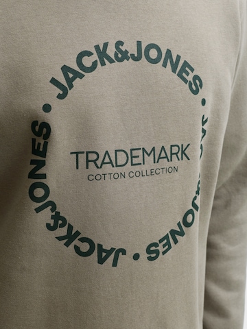 Sweat-shirt 'JJBENSON' JACK & JONES en vert