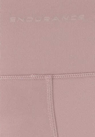 ENDURANCE Skinny Workout Pants 'Raleigh' in Pink