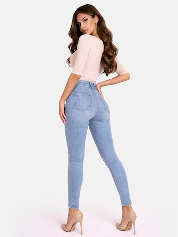 PANTHEROAR Majica 'Caro Neck Short Sleeve Top' | bež barva
