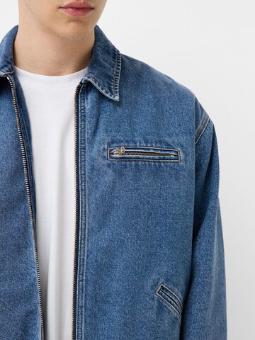 Giacca di mezza stagione di Bershka in blu