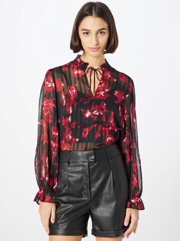 Freebird Blouse 'Sunday' in Rood: voorkant