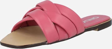 ONLY Pantolette 'FREJA' in Pink: predná strana