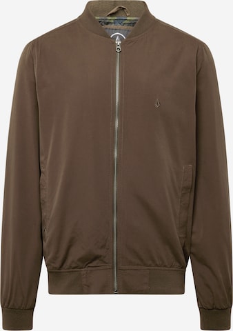 Veste mi-saison 'BURNWARD' Volcom en marron : devant