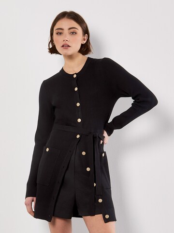 Apricot Jurk ' ' in Zwart