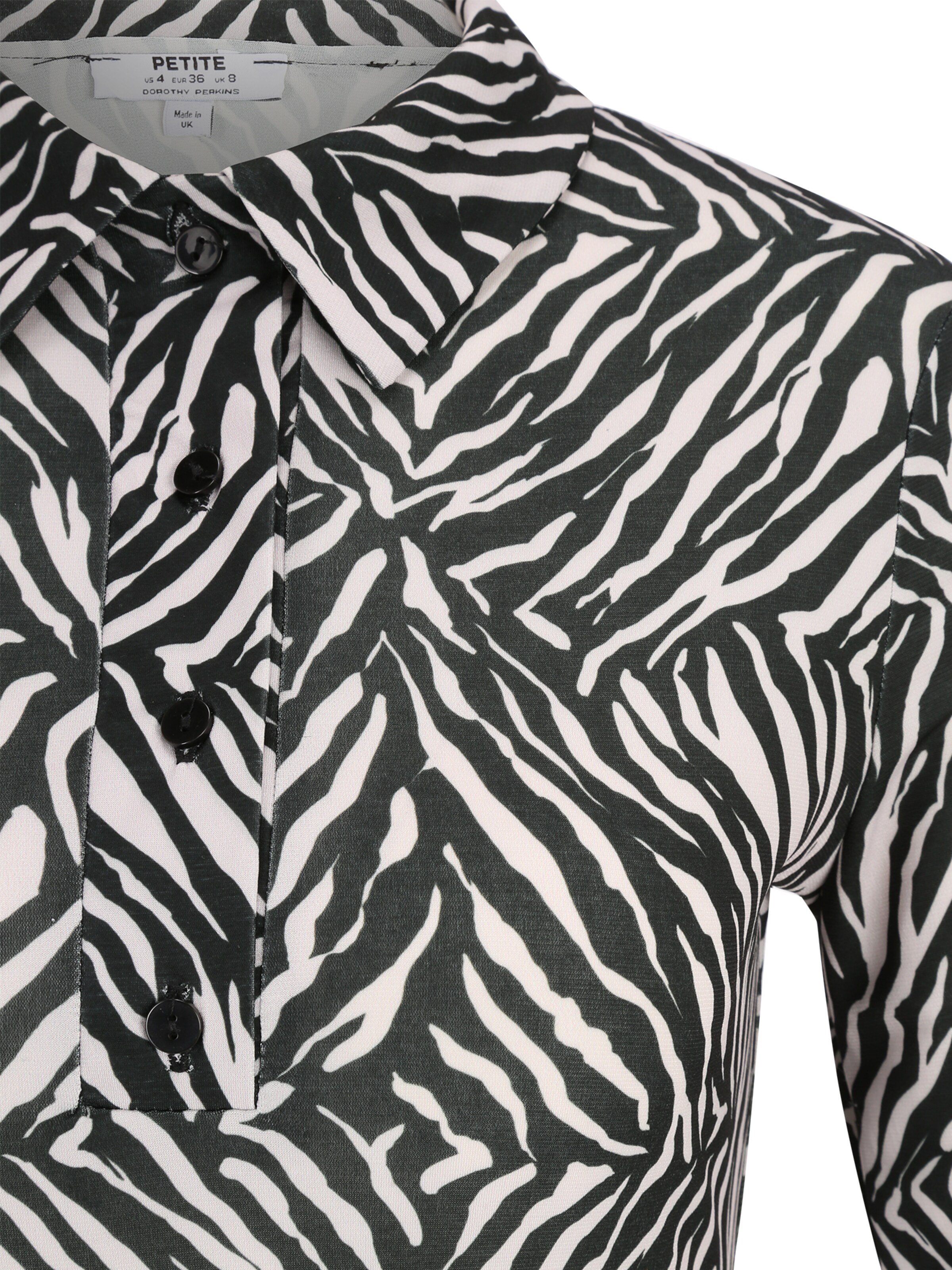 Dorothy Perkins Petite Shirt dress in Black