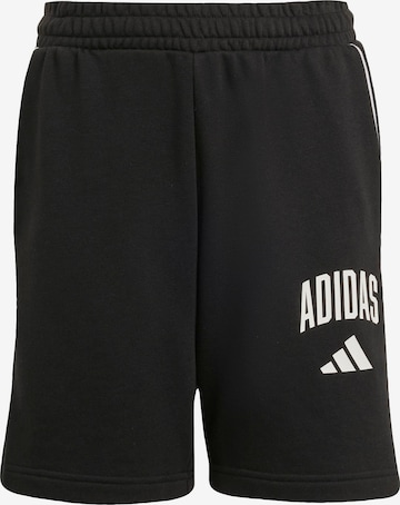 ADIDAS SPORTSWEAR Urheiluhousut 'CLGT' värissä musta: etupuoli