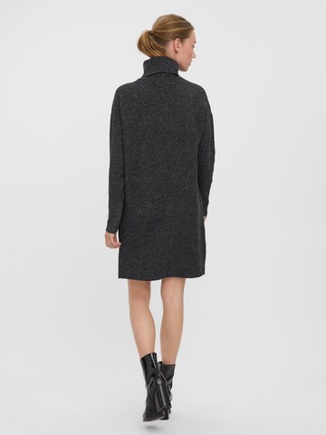 VERO MODA Knitted dress 'Brilliant' in Grey