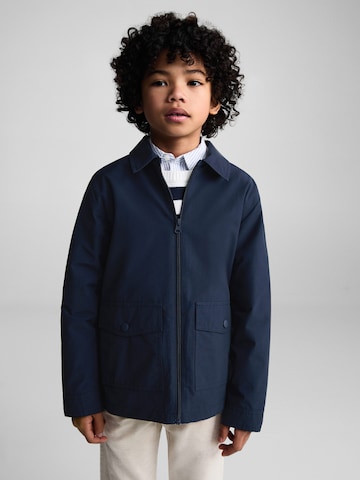 Veste mi-saison 'Fernando' MANGO KIDS en bleu : devant