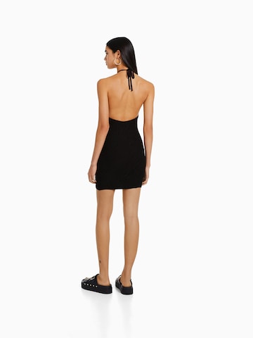 Bershka Kleid in Schwarz