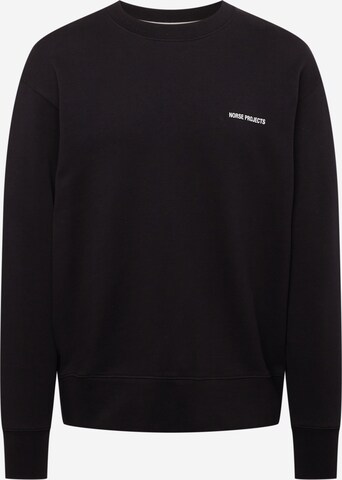 NORSE PROJECTS Sweatshirt 'Arne' i sort: forside