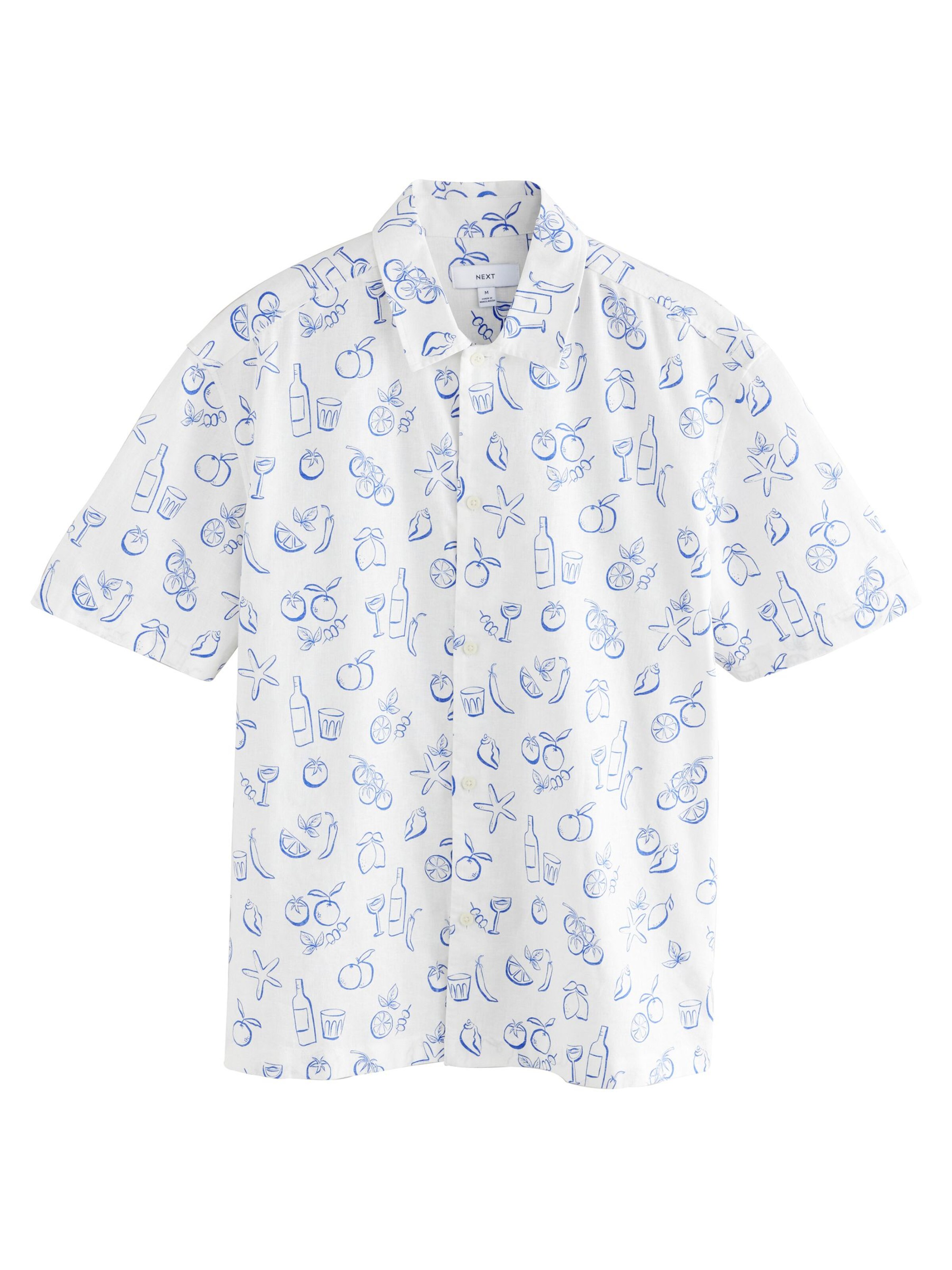 Next Regular Fit Paita värissä valkoinen: etupuoli