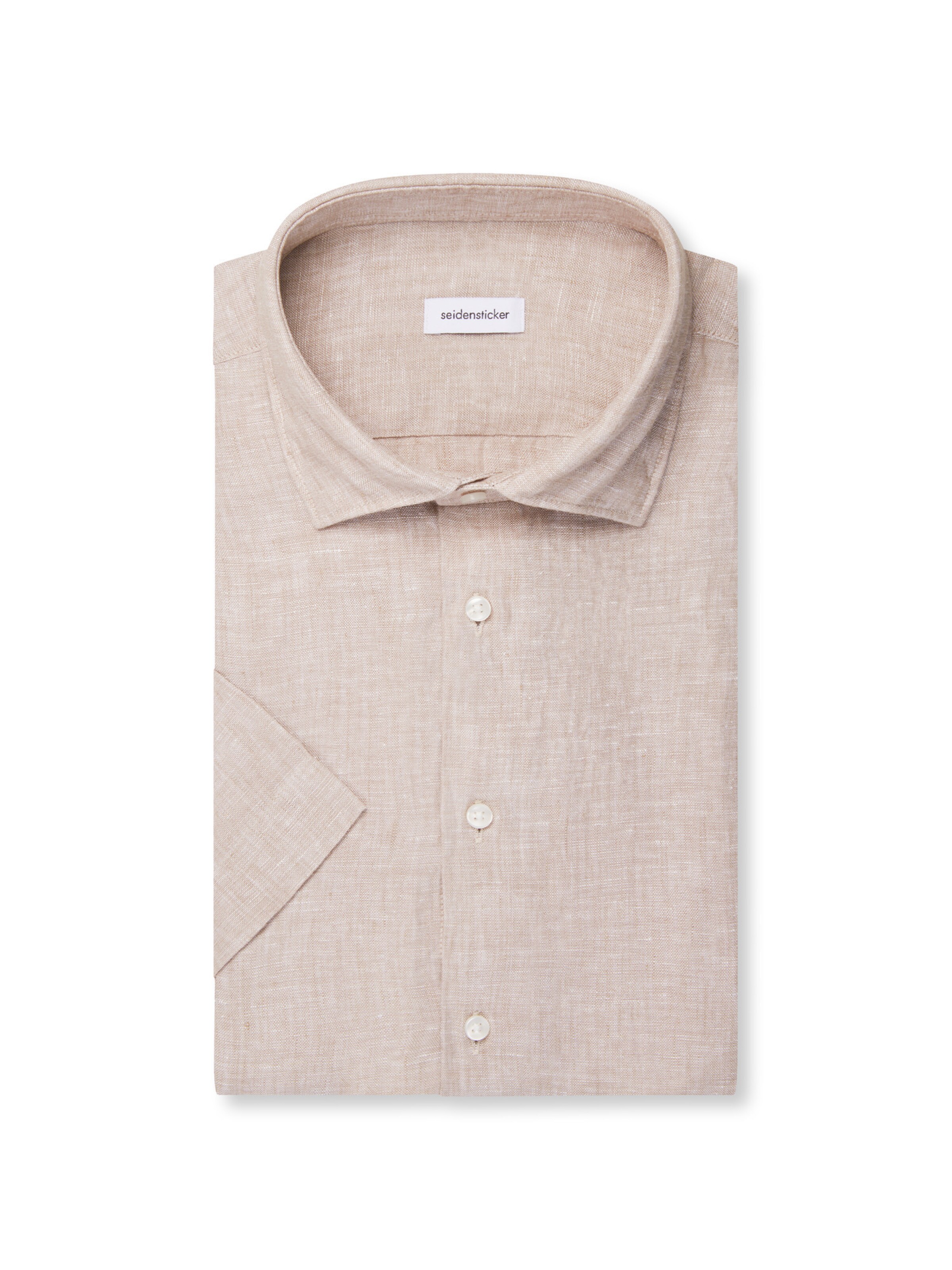 Coupe slim Chemise business SEIDENSTICKER en beige