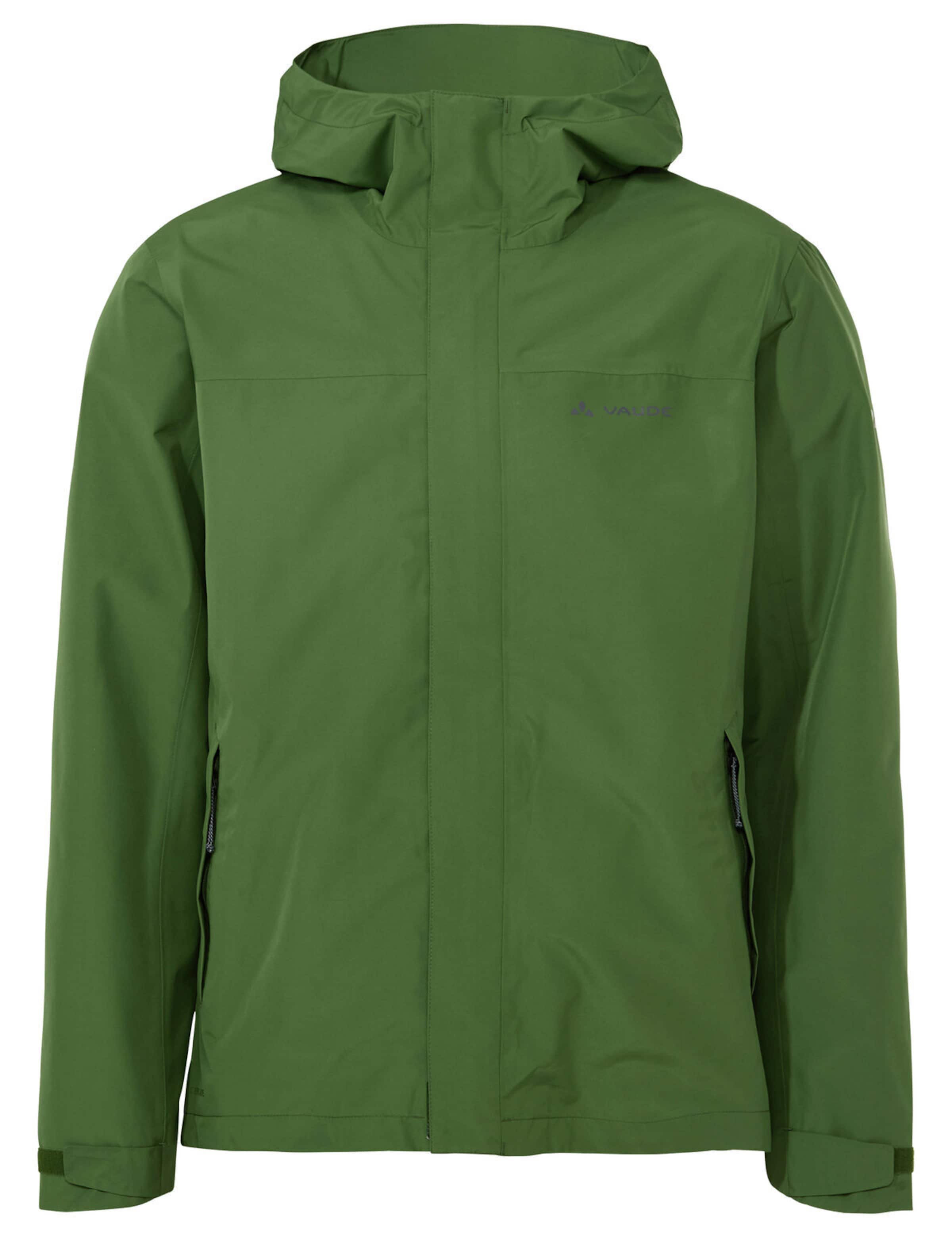 VAUDE Outdoorjas 'Strathcona' in Groen: voorkant