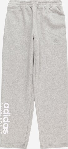 ADIDAS SPORTSWEAR Regular Sports trousers in Grey: front