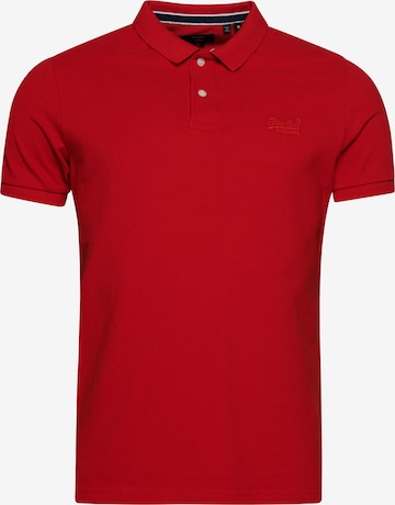 Superdry Shirt in Rood: voorkant