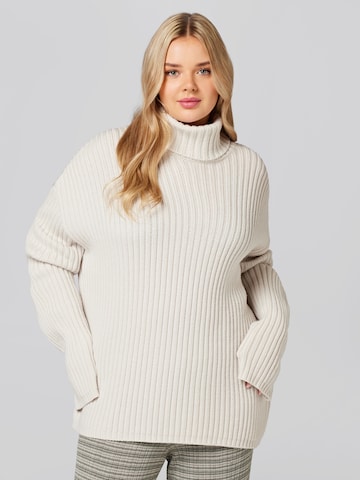 A LOT LESS Sweater 'Charlotta' in White