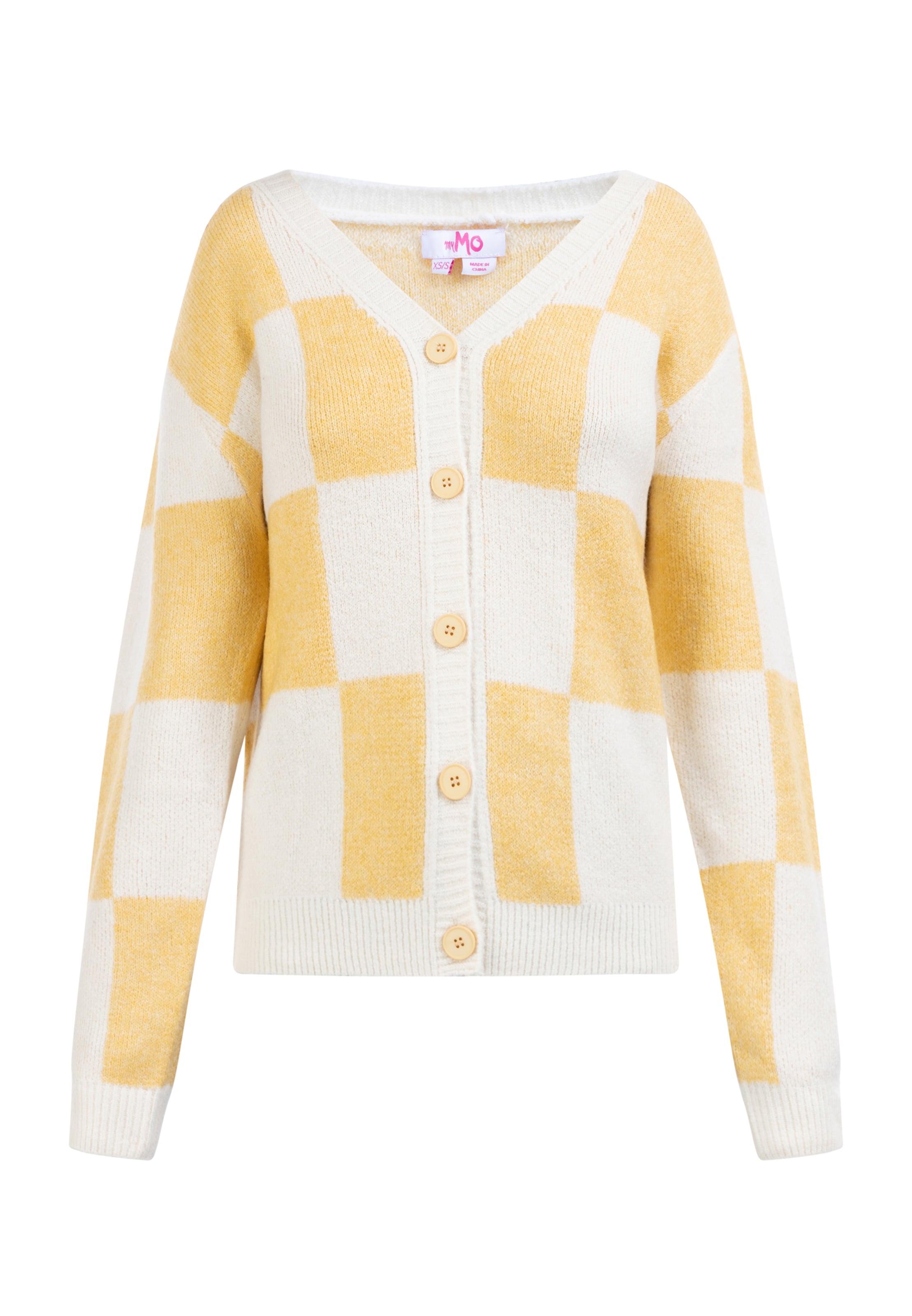 MYMO Kampsun, värv beež: eest vaates