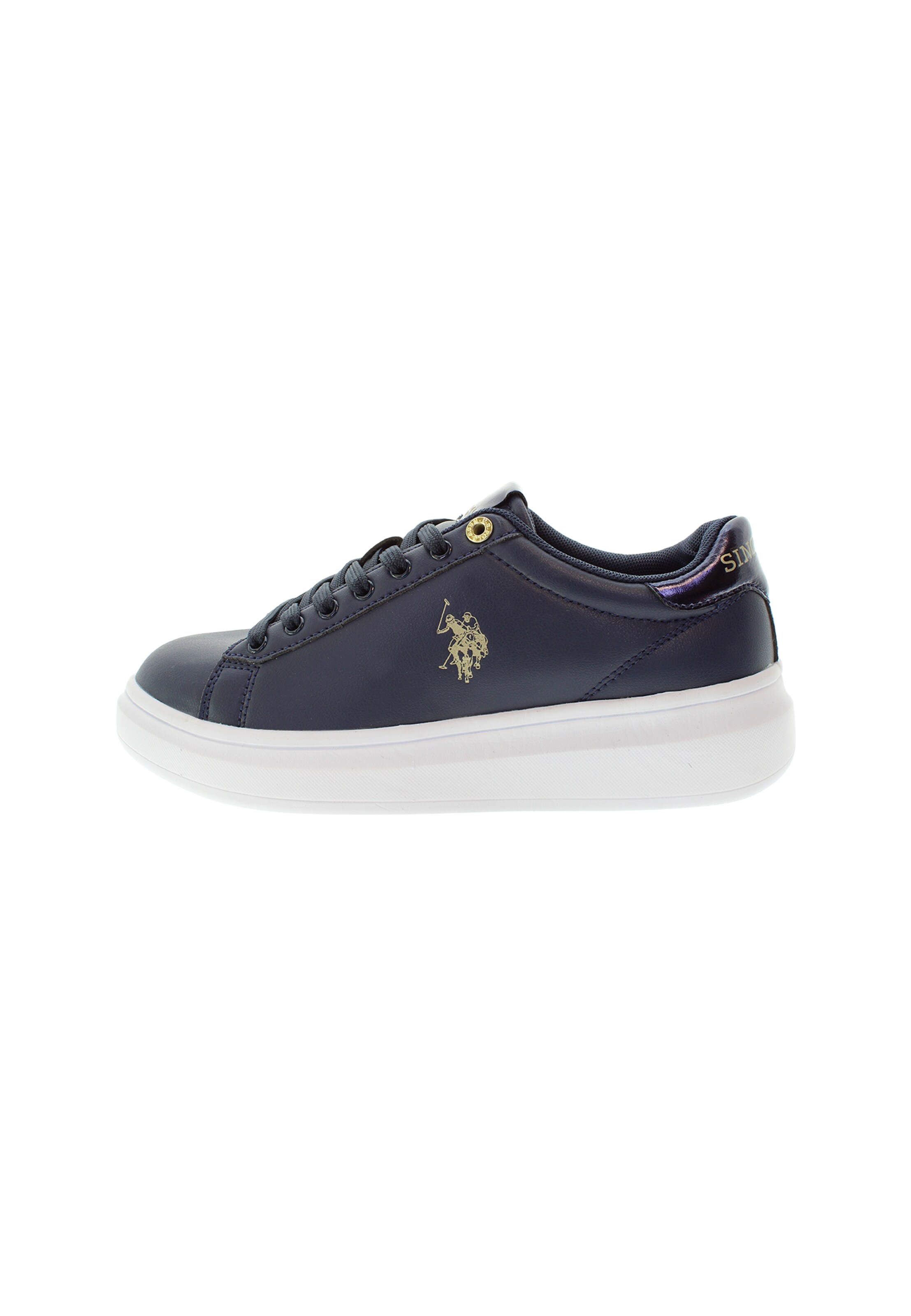 Sneaker bassa di U.S. POLO ASSN. in blu: frontale