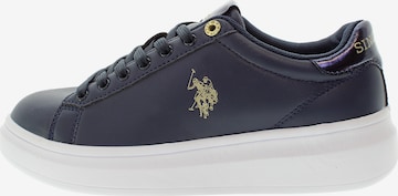Sneaker bassa di U.S. POLO ASSN. in blu: frontale