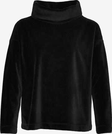 OPUS Sweatshirt 'Greto' in Zwart: voorkant