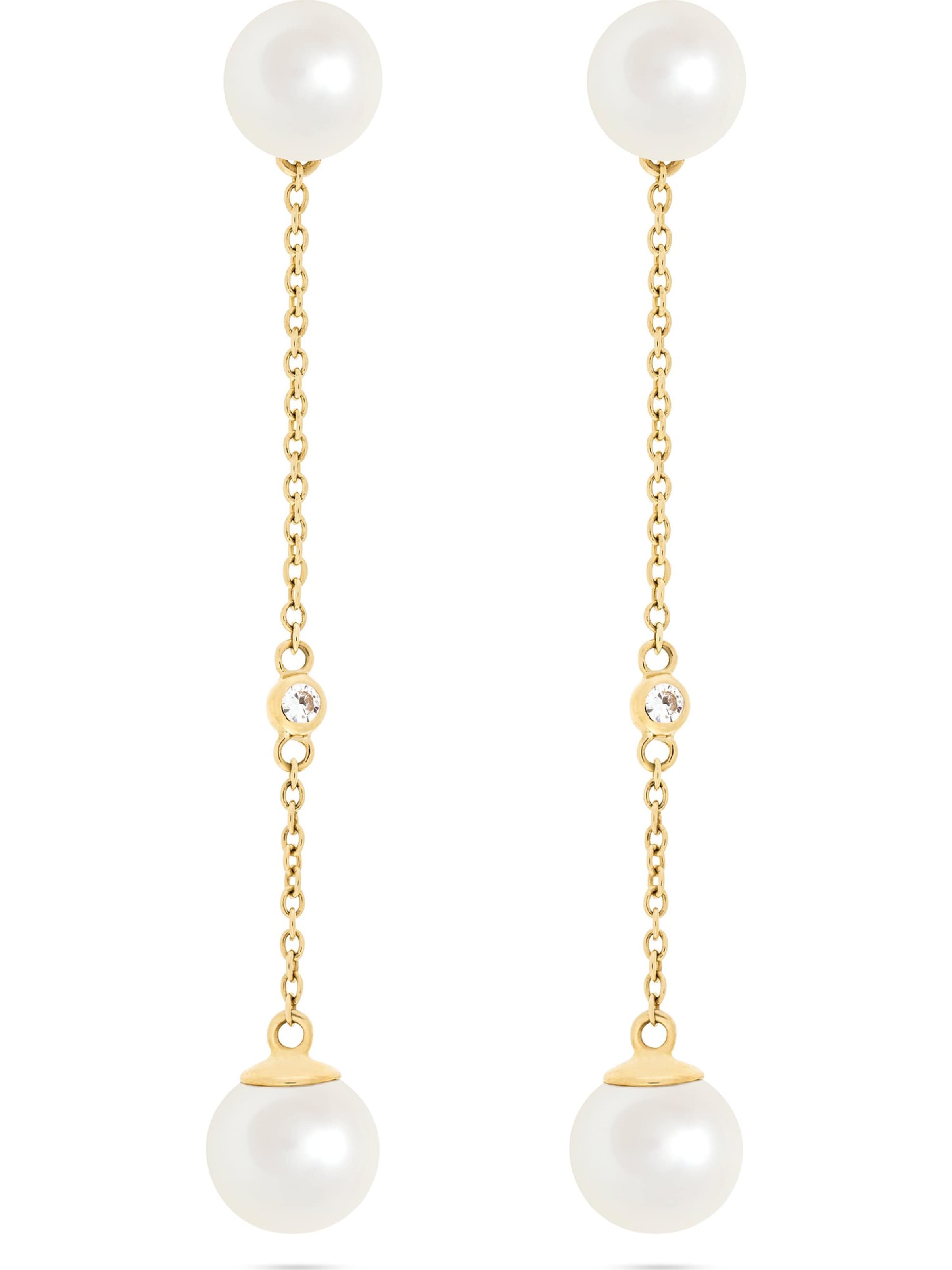 YAMŌKO Ohrringe in Gelb: Vorderseite