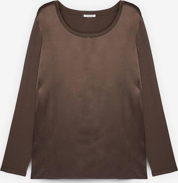 Chemisier Fiorella Rubino en marron : devant