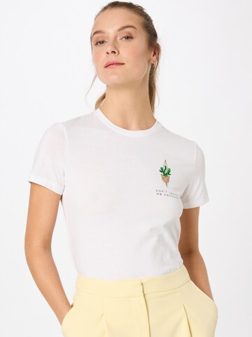 T-shirt 'KITA' ONLY en blanc : devant