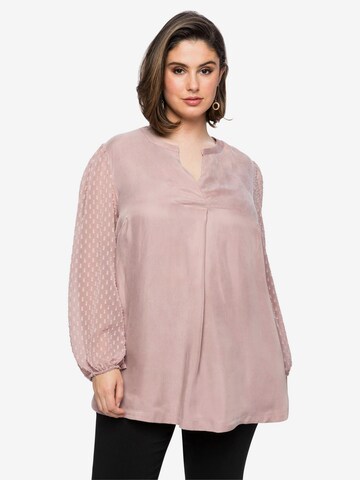 SHEEGO Tunic in Pink: front