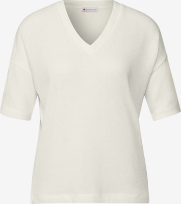 STREET ONE Pullover in Weiß: Vorderseite