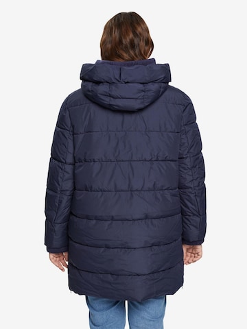 Esprit Curves Winter Coat in Blue