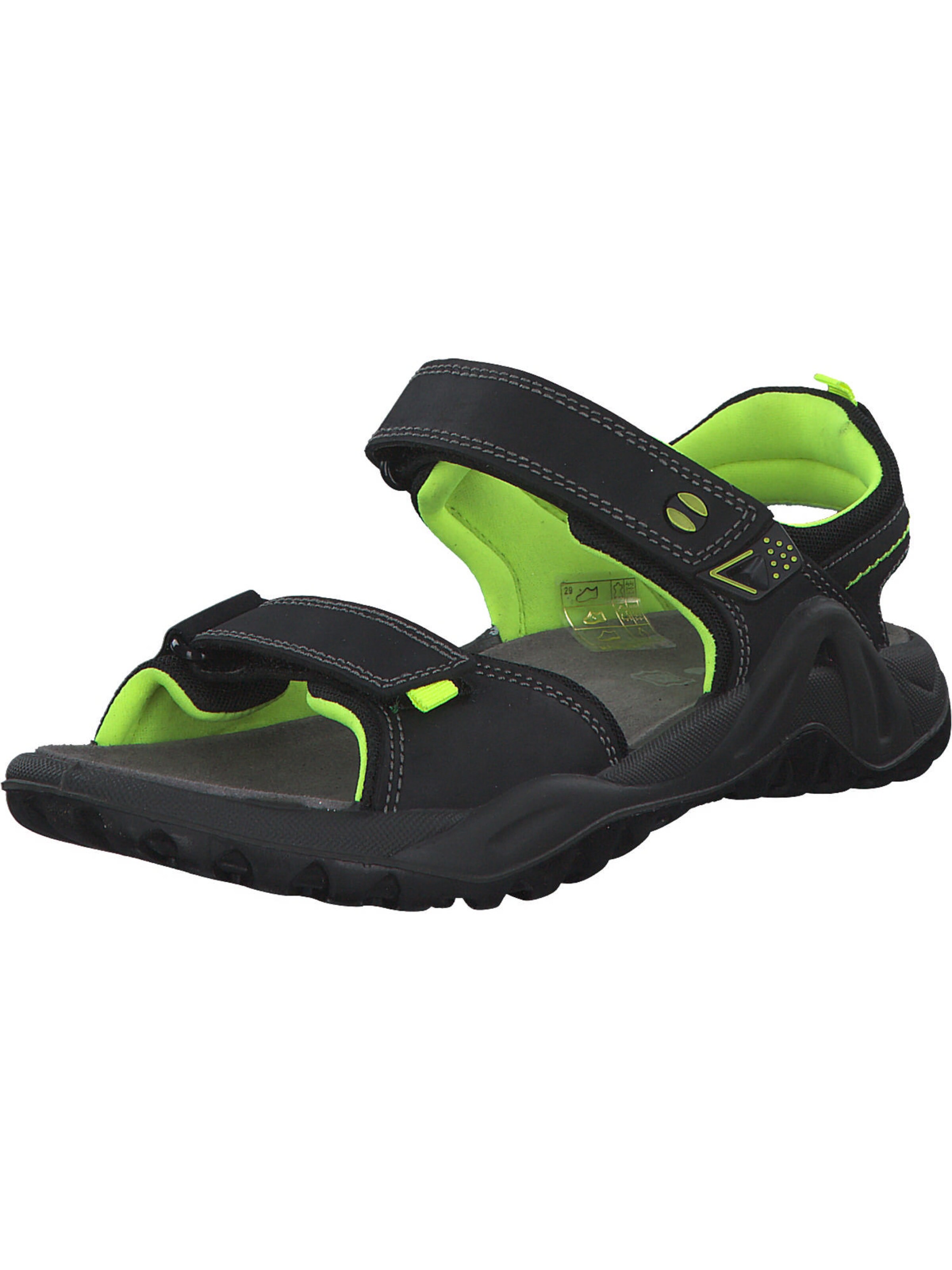 IMAC Sandale in Schwarz: Vorderseite