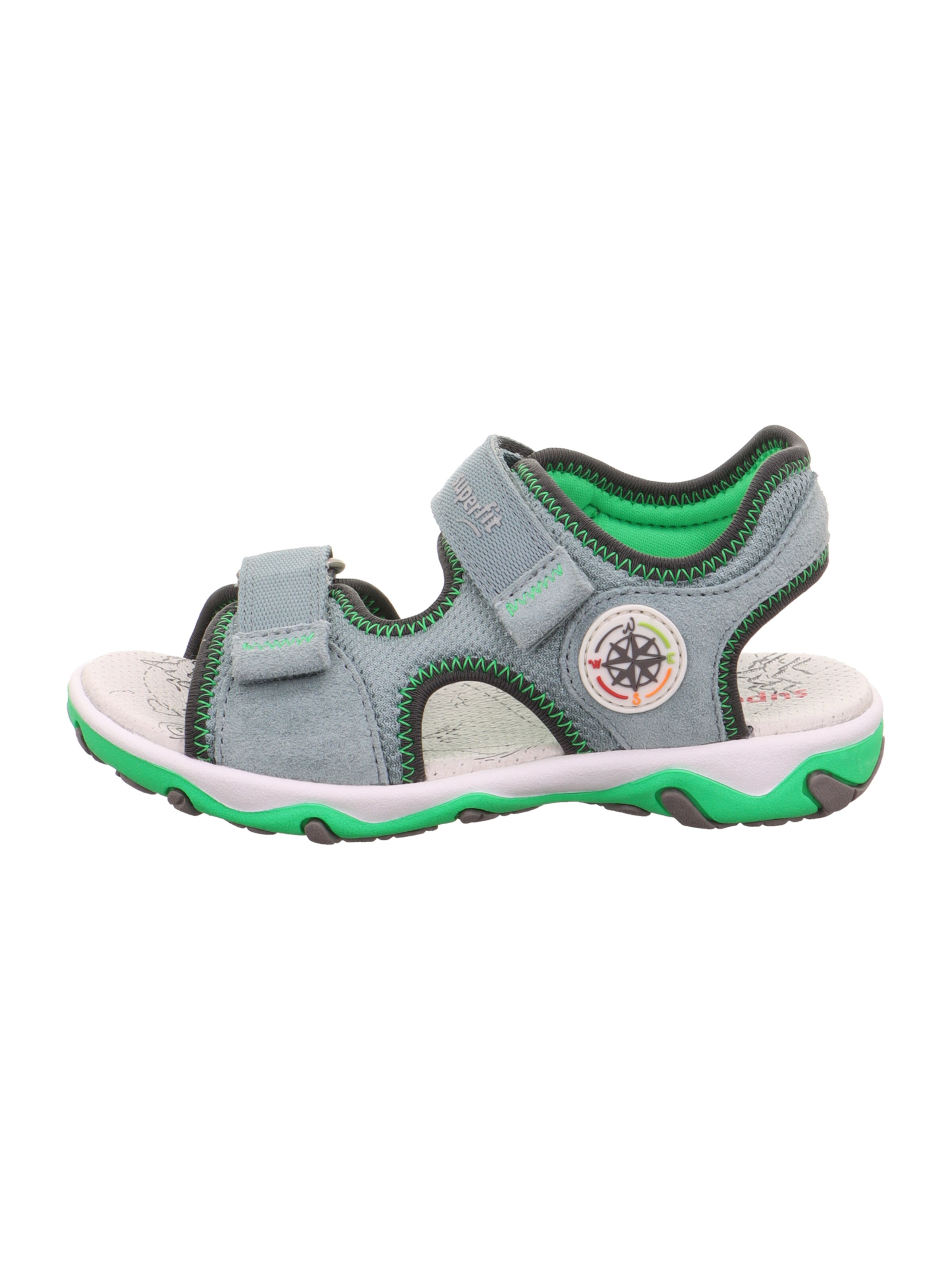 SUPERFIT Sandals & Slippers 'MIKE 3.0' in Green