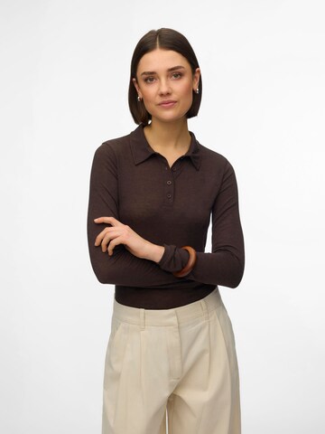 VERO MODA Overdel i brun: forside