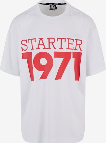 T-Shirt 'Train Day' Starter en blanc : devant
