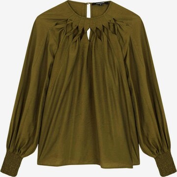 Scalpers Blouse 'Ray' in Green: front