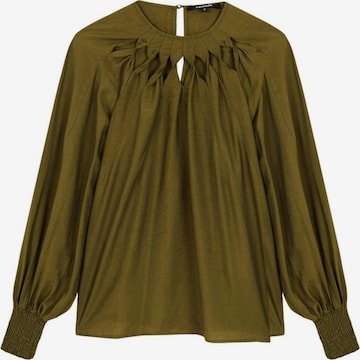 Scalpers Blouse 'Ray' in Green: front