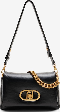 Borsa a spalla 'Lapuffy' di Liu Jo in nero: frontale
