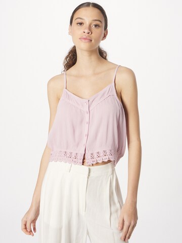 ABOUT YOU Top 'Florentina' in Roze: voorkant