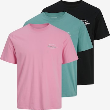 JACK & JONES - Camiseta 'JJBRANDON' en azul: frente