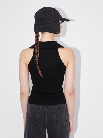 Top in maglia 'Pina' di LeGer by Lena Gercke in nero