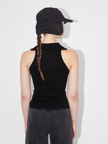 Top in maglia 'Pina' di LeGer by Lena Gercke in nero