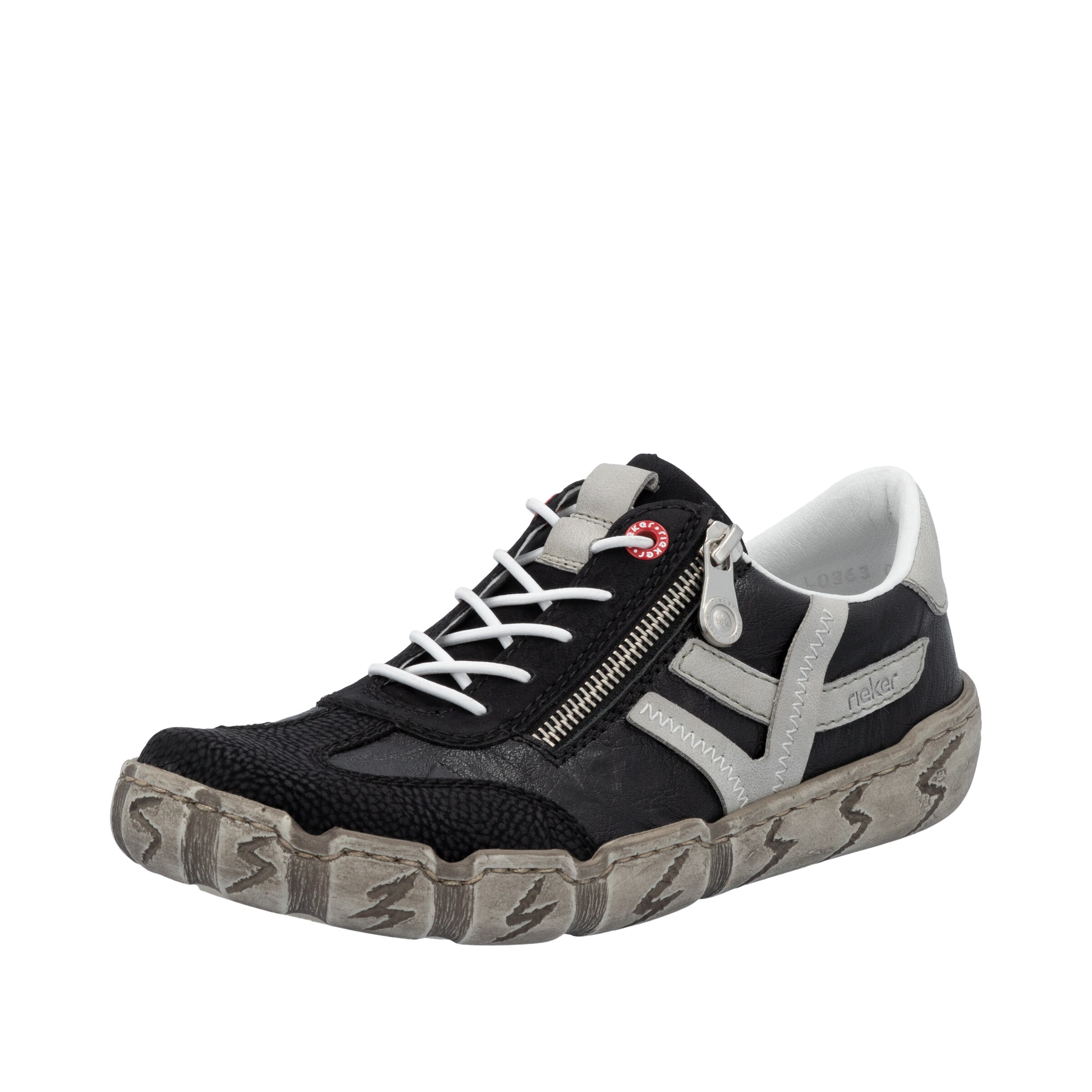 Rieker Sneaker in Schwarz: Vorderseite