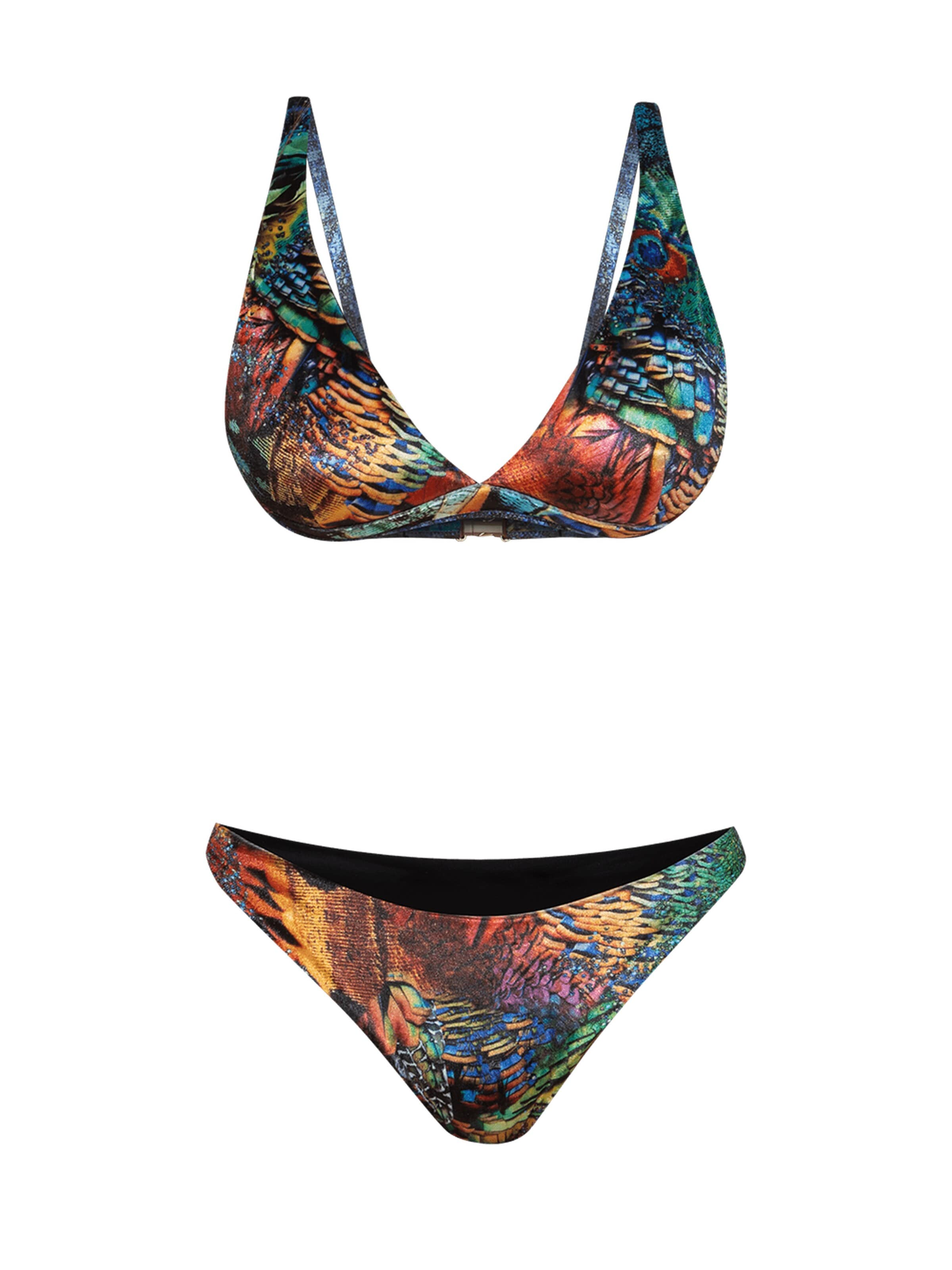 JIORO Bikinibroek 'AMAZONIA' in Gemengde kleuren: voorkant